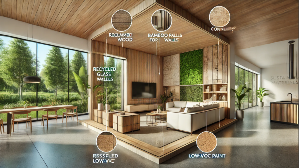 sustainable materials used for sustainability workshops