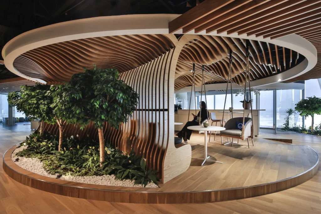 biophilic design in corporate events