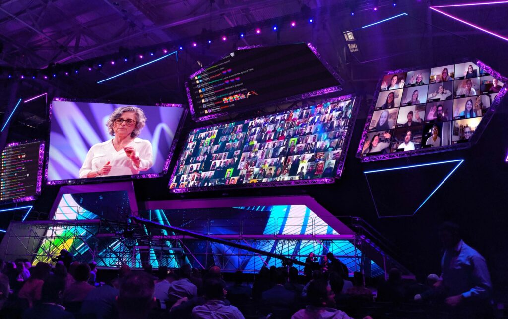 technology integration in corporate event setups